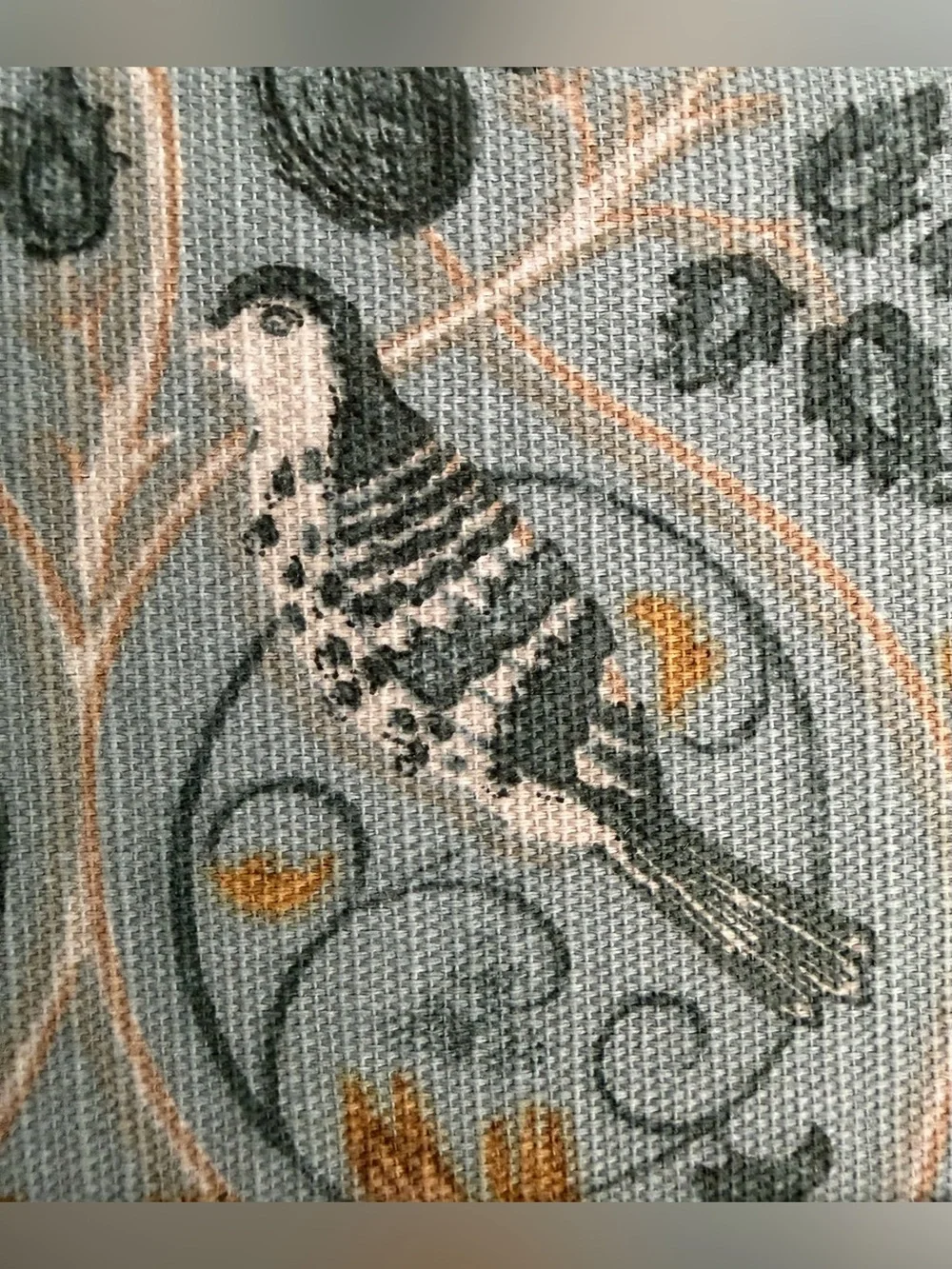 William Morris & Co Bird Seasons By May Shower Curtain Fabric 72x72” Flowers New